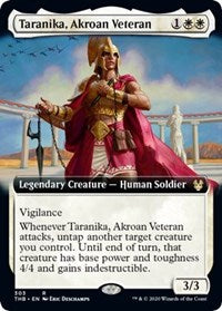 Taranika, Akroan Veteran (Extended Art) [Theros Beyond Death] | Enigma On Main