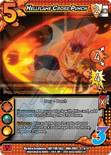 Hellflame Cross Punch [Crimson Rampage Promos] | Enigma On Main