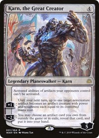 Karn, the Great Creator [Promo Pack: Theros Beyond Death] | Enigma On Main