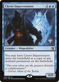 Clever Impersonator [Promo Pack: Theros Beyond Death] | Enigma On Main