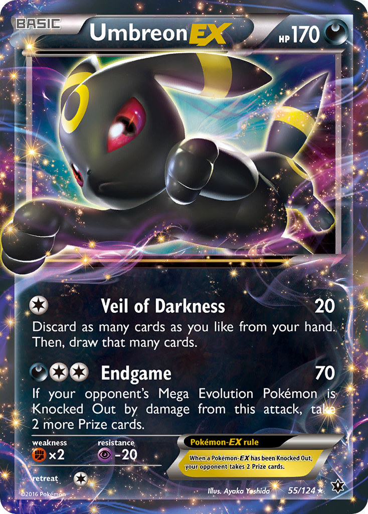 Umbreon EX (55/124) [XY: Fates Collide] | Enigma On Main