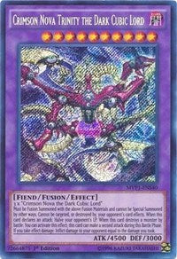 Crimson Nova Trinity the Dark Cubic Lord [MVP1-ENS40] Secret Rare | Enigma On Main