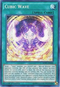 Cubic Wave [MVP1-ENS42] Secret Rare | Enigma On Main