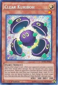 Clear Kuriboh [MVP1-ENS47] Secret Rare | Enigma On Main