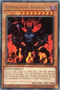 Annihilator Archfiend [IGAS-EN000] Rare | Enigma On Main