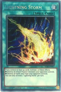 Lightning Storm [IGAS-EN067] Secret Rare | Enigma On Main