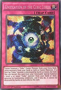 Unification of the Cubic Lords [MVP1-ENS45] Secret Rare | Enigma On Main