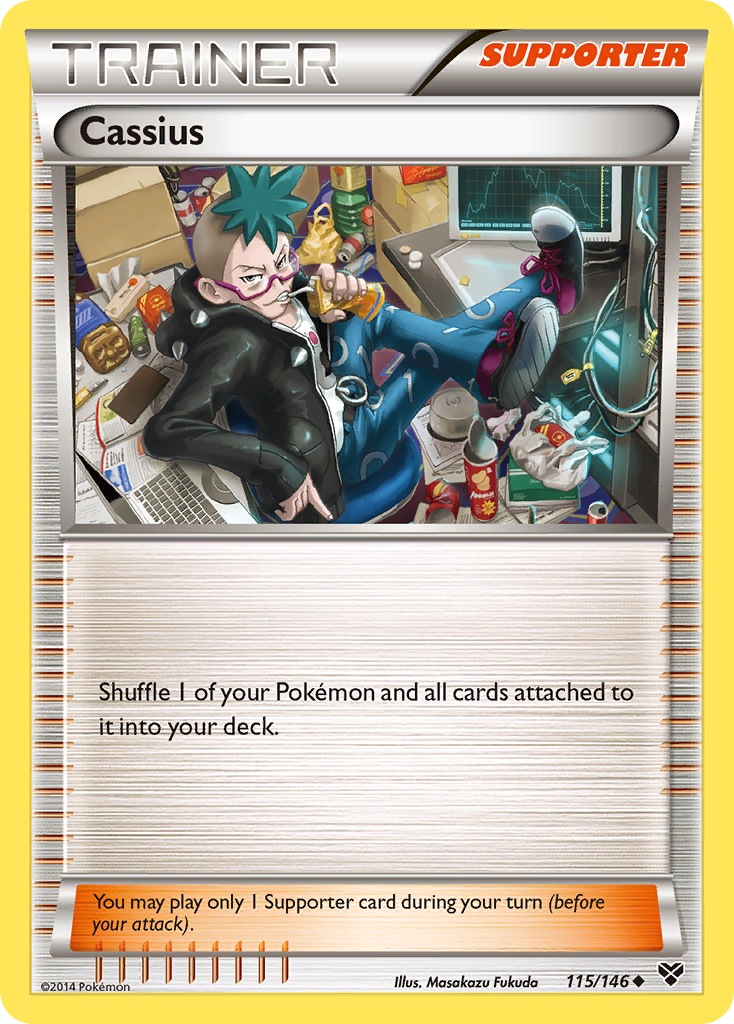 Cassius (115/146) [XY: Base Set] | Enigma On Main