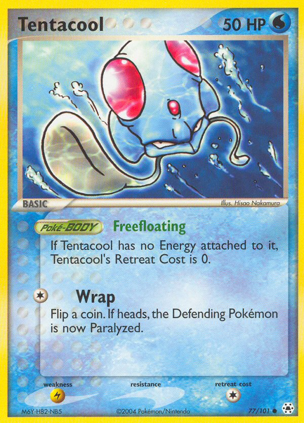 Tentacool (77/101) [EX: Hidden Legends] | Enigma On Main