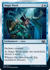 Magic Word [Unsanctioned] | Enigma On Main