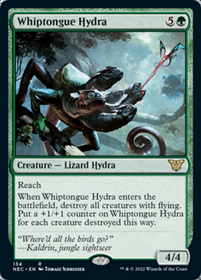 Whiptongue Hydra [Kamigawa: Neon Dynasty Commander] | Enigma On Main