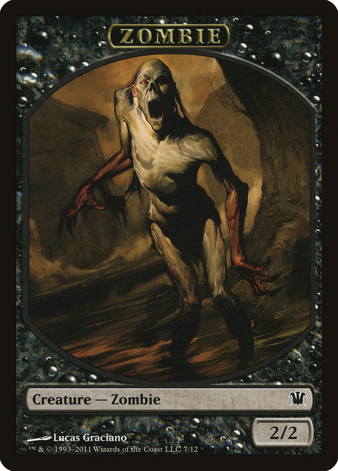 Zombie (7/12) [Innistrad Tokens] | Enigma On Main