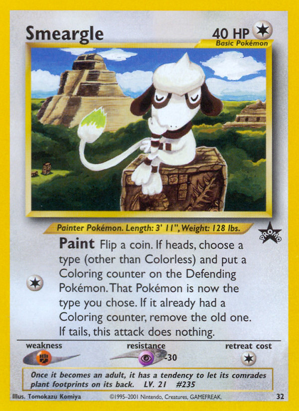 Smeargle (32) [Wizards of the Coast: Black Star Promos] | Enigma On Main