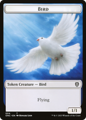 Bird // Cat Double-Sided Token [Phyrexia: All Will Be One Commander Tokens] | Enigma On Main