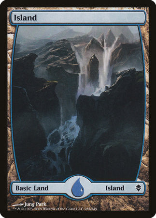 Island (235) - Full Art [Zendikar] | Enigma On Main