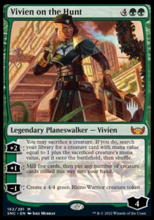 Vivien on the Hunt (Promo Pack) [Streets of New Capenna Promos] | Enigma On Main