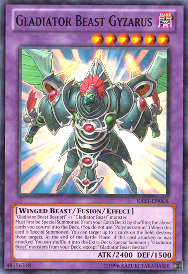 Gladiator Beast Gyzarus [BATT-EN008] Starfoil Rare | Enigma On Main