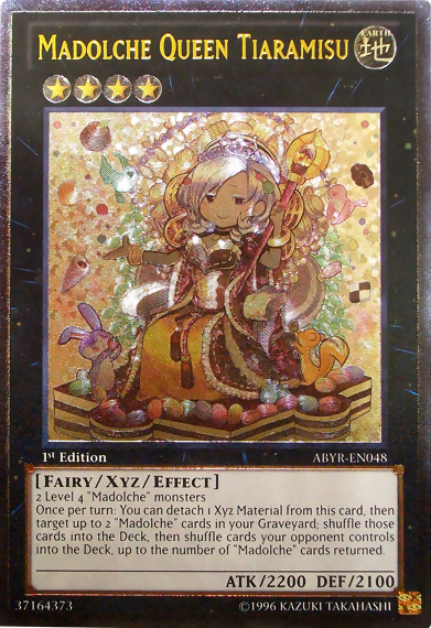 Madolche Queen Tiaramisu (UTR) [ABYR-EN048] Ultimate Rare | Enigma On Main