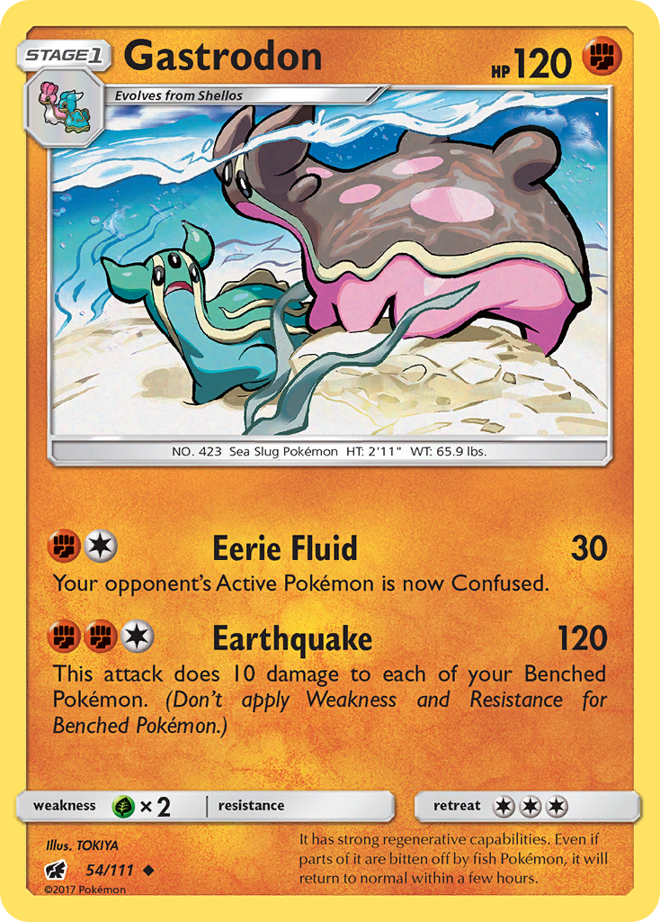 Gastrodon (54/111) [Sun & Moon: Crimson Invasion] | Enigma On Main