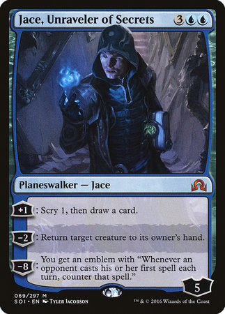 Jace, Unraveler of Secrets [Shadows over Innistrad] | Enigma On Main