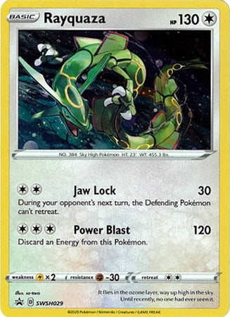 Rayquaza (SWSH029) [Sword & Shield: Black Star Promos] | Enigma On Main