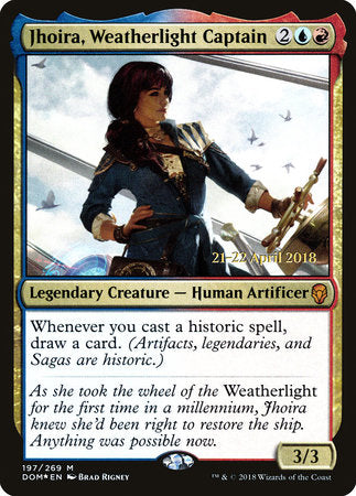 Jhoira, Weatherlight Captain [Dominaria Promos] | Enigma On Main