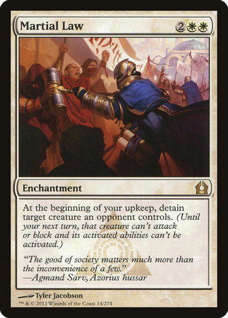 Martial Law [Return to Ravnica] | Enigma On Main