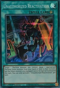 Unauthorized Reactivation [SR10-EN041] Super Rare | Enigma On Main