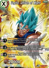 Vegito, Unison of Might [BT10-003] | Enigma On Main