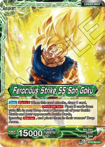 Son Goku // Ferocious Strike SS Son Goku [BT10-060] | Enigma On Main