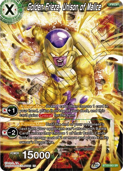 Golden Frieza, Unison of Malice [BT10-063] | Enigma On Main