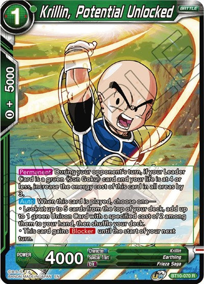 Krillin, Potential Unlocked [BT10-070] | Enigma On Main