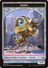 Servo // Dragon Double-sided Token (Challenger 2020) [Unique and Miscellaneous Promos] | Enigma On Main