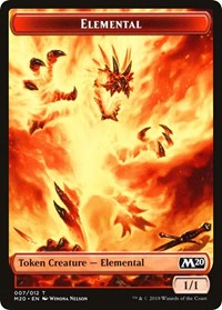 Elemental // Satyr Double-sided Token (Challenger 2020) [Unique and Miscellaneous Promos] | Enigma On Main