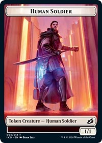 Human Soldier (005) // Zombie Double-sided Token [Commander 2020] | Enigma On Main