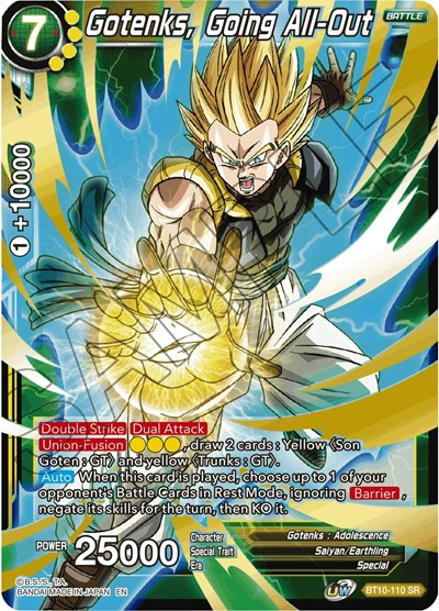 Gotenks, Going All-Out [BT10-110] | Enigma On Main