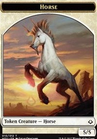 Horse // Zombie Double-sided Token [Hour of Devastation Tokens] | Enigma On Main