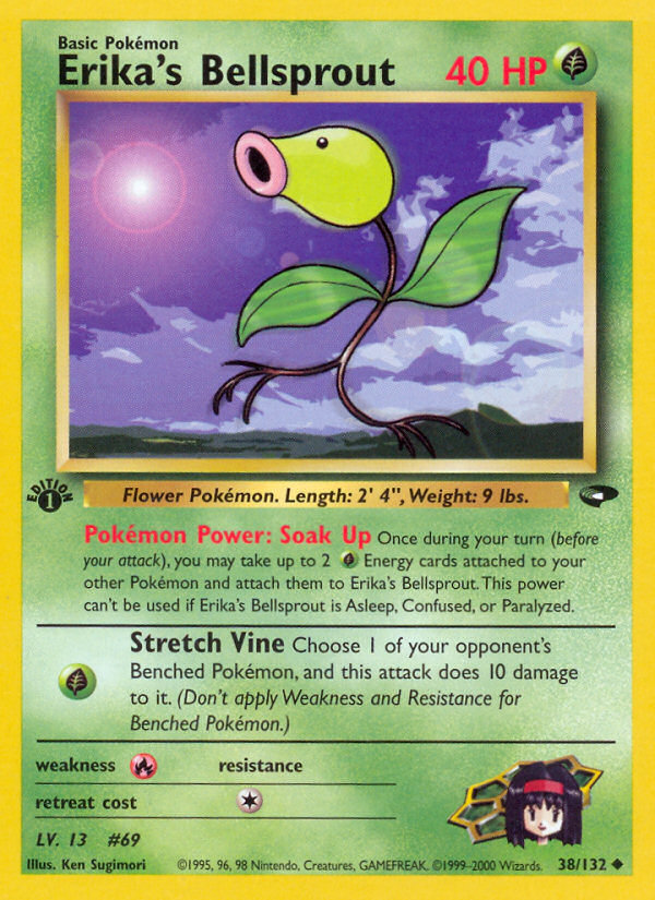 Erika's Bellsprout (38/132) [Gym Challenge 1st Edition] | Enigma On Main