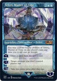 Teferi, Master of Time (Showcase) (292) [Core Set 2021] | Enigma On Main