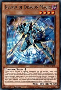 Keeper of Dragon Magic [TOCH-EN041] Rare | Enigma On Main