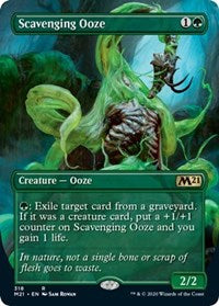 Scavenging Ooze (Alternate Art) [Core Set 2021] | Enigma On Main