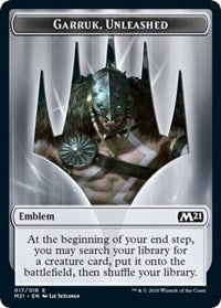 Emblem - Garruk, Unleashed [Core Set 2021] | Enigma On Main