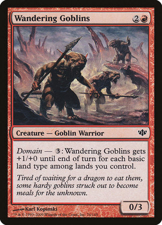 Wandering Goblins [Conflux] | Enigma On Main