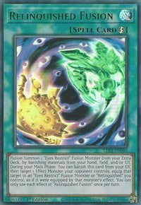 Relinquished Fusion (Green) [LDS1-EN049] Ultra Rare | Enigma On Main