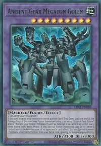 Ancient Gear Megaton Golem (Green) [LDS1-EN088] Ultra Rare | Enigma On Main