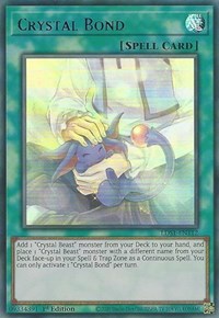 Crystal Bond (Blue) [LDS1-EN112] Ultra Rare | Enigma On Main