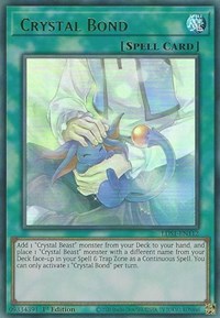 Crystal Bond (Green) [LDS1-EN112] Ultra Rare | Enigma On Main