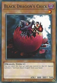 Black Dragon's Chick [LDS1-EN002] Common | Enigma On Main