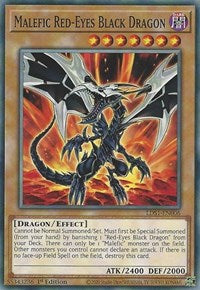 Malefic Red-Eyes Black Dragon [LDS1-EN006] Common | Enigma On Main