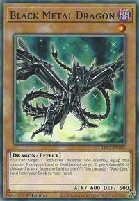 Black Metal Dragon [LDS1-EN008] Common | Enigma On Main